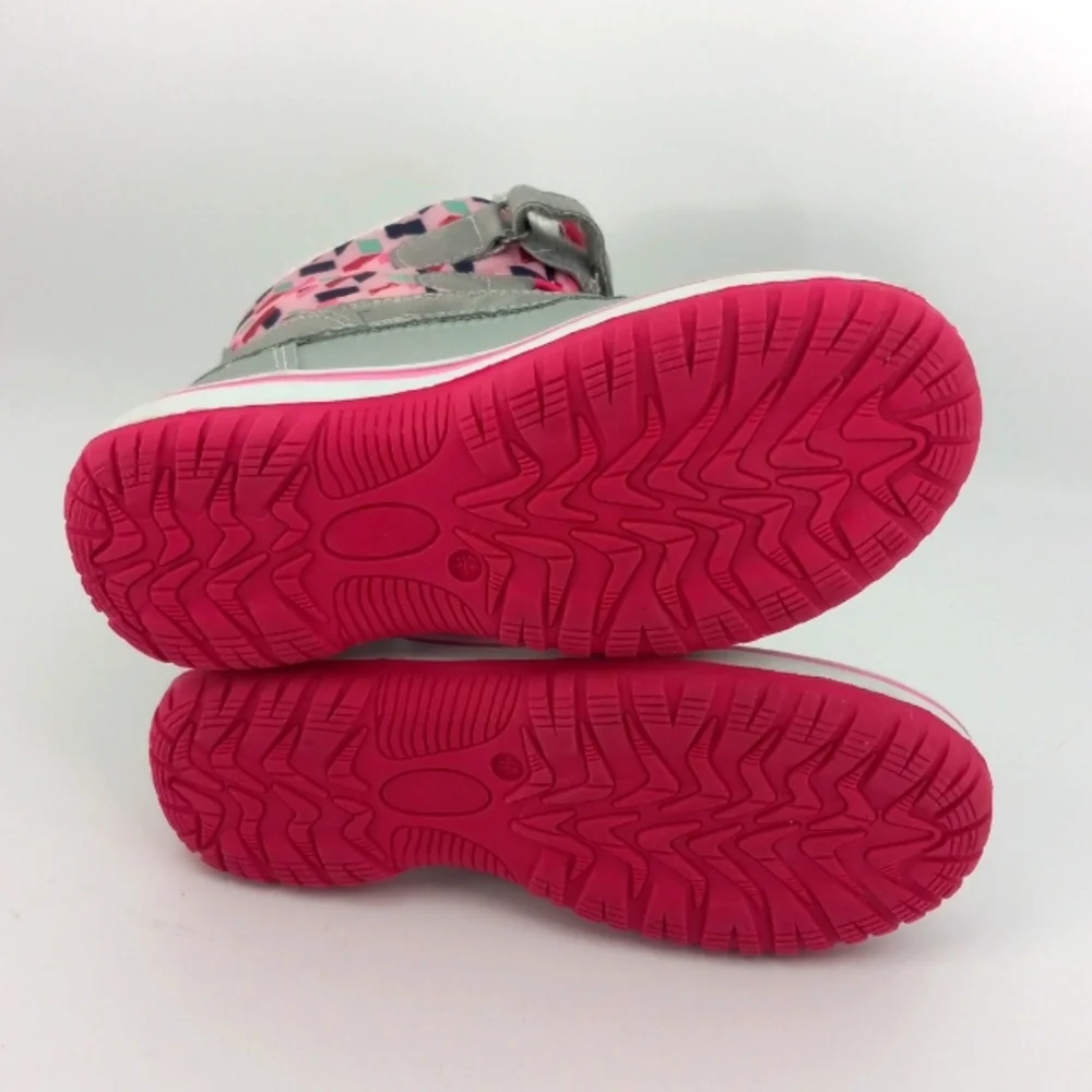 GIRLS BOOTS GRAY/PINK
